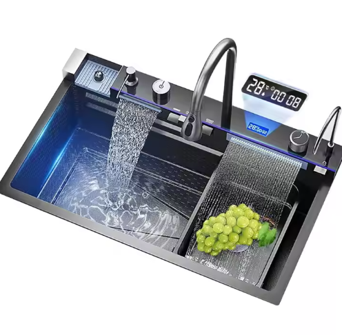 Multifunctional Waterfall Kitchen Sink